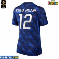 Frankreich Randal Kolo Muani #12 Heimtrikot Frauen WM 2026 Kurzarm